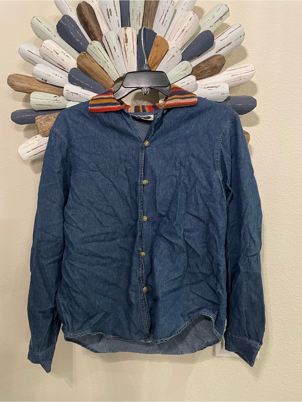 Vintage Women’s Denim Button Down